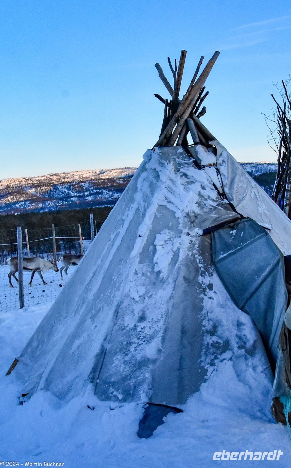 Alta - Sami Siida - Lavvu &ndash; &copy; Martin Büchner (Eberhardt TRAVEL)