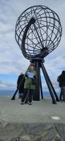 Reisebegleitung Ria am Nordkap &ndash; &copy; Ria Heilmann (Eberhardt TRAVEL)