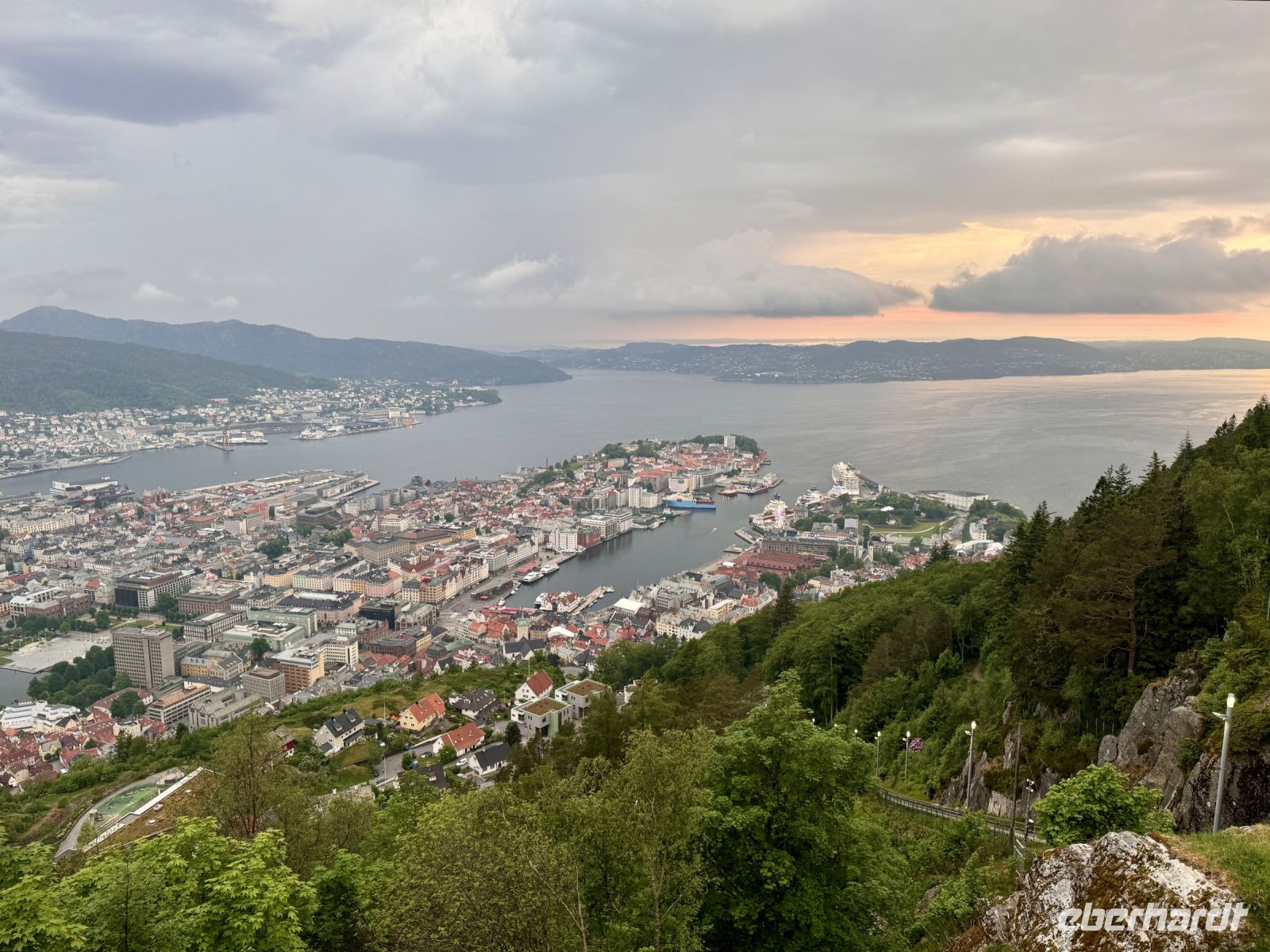 Tag 6 - Blick über Bergen &ndash; &copy; Christin Kuschka (Eberhardt TRAVEL)