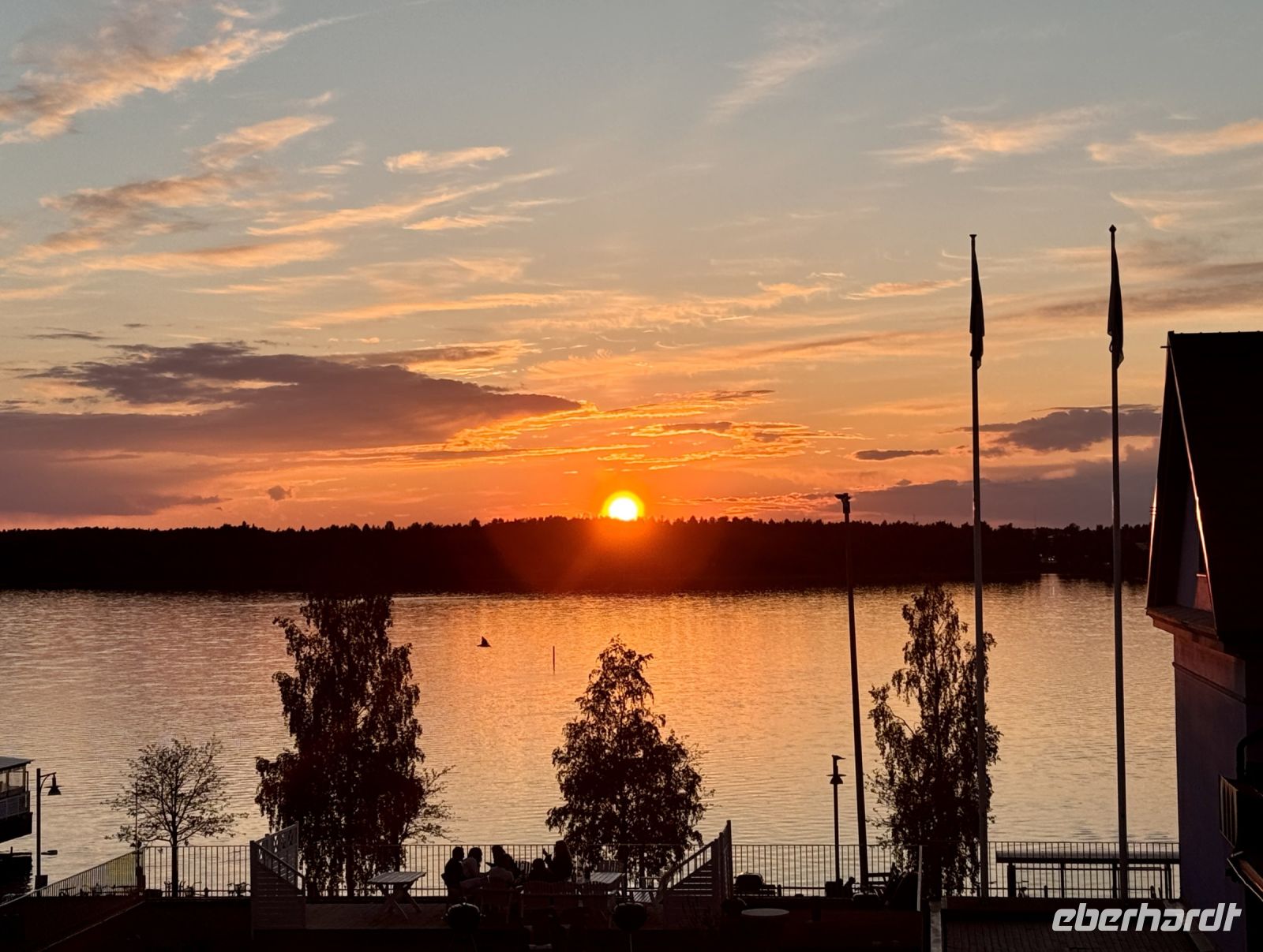 Tag 4 - Sonnenuntergang in Luleå &ndash; &copy; Christin Kuschka (Eberhardt TRAVEL)
