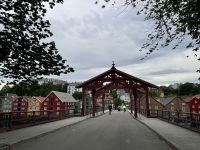 Tag 4 - Morgendlicher Spaziergang durch Trondheim, Alte Stadtbrücke &ndash; &copy; Christin Kuschka (Eberhardt TRAVEL)