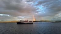 Molde: Einfahrt der Havila &ndash; &copy; Sinah Witzig (Eberhardt TRAVEL)