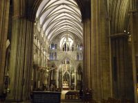 Hurtigruten: Trondheim: im Nidarosdom &ndash; &copy; Inge Bily (Eberhardt TRAVEL)