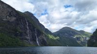 Geirangerfjord: Die sieben Schwestern &ndash; &copy; Sinah Witzig (Eberhardt TRAVEL)