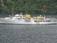 Hurtigruten: Königliche Jacht im Geirangerfjord &ndash; &copy; Inge Bily (Eberhardt TRAVEL)