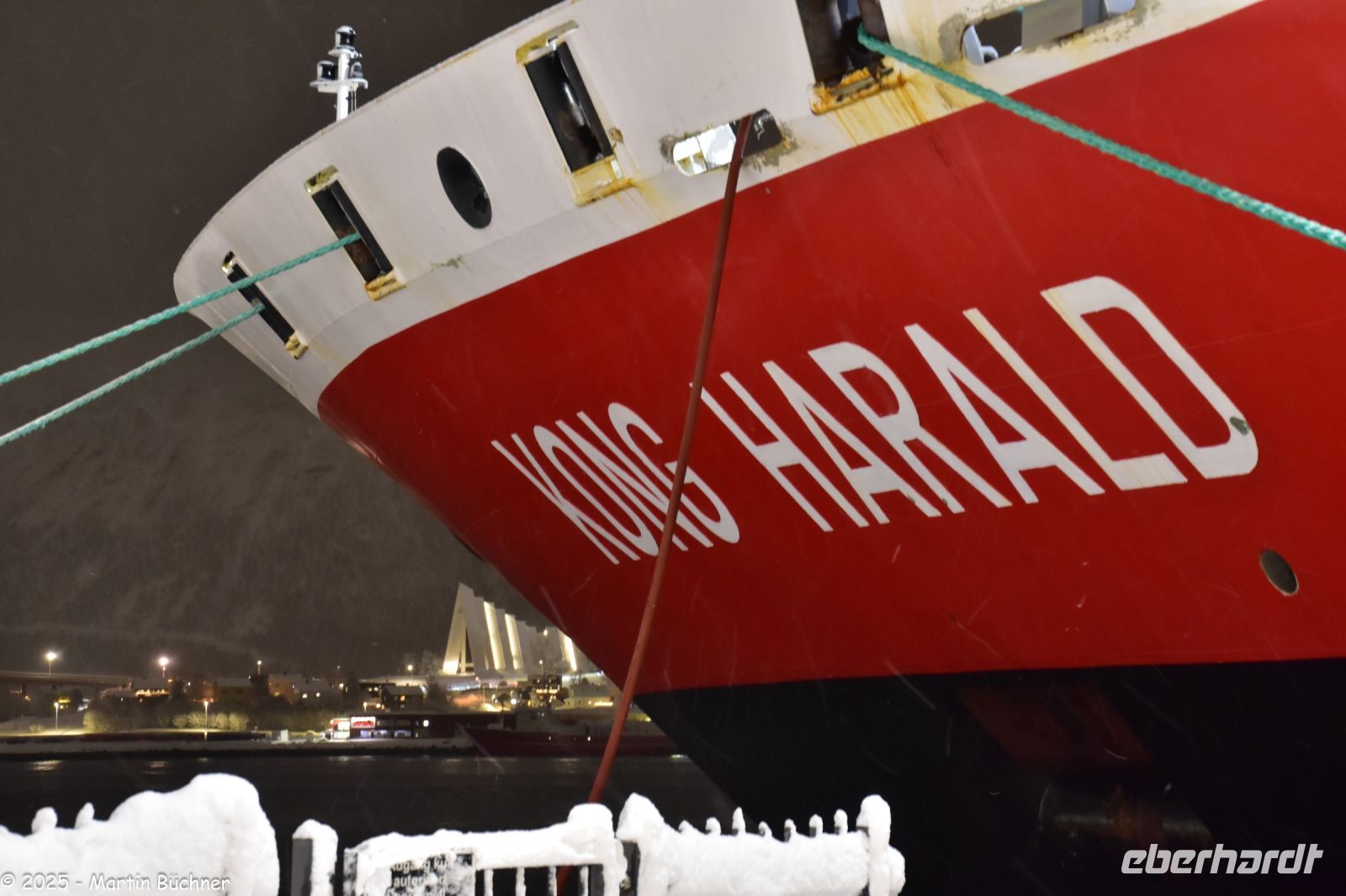Hurtigruten MS Kong Harald in Tromsø &ndash; &copy; Martin Büchner (Eberhardt TRAVEL)