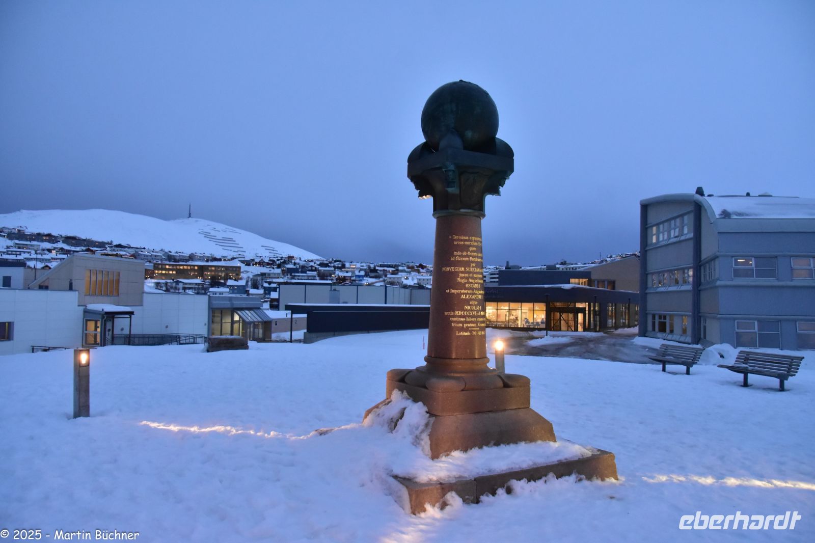 Hammerfest - UNESCO Weltkulturerbe - Struve Meridianbogen &ndash; &copy; Martin Büchner (Eberhardt TRAVEL)