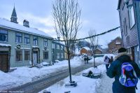 Trondheim - Stadtteil Bakklandet (tiefverschneit! nicht selbstverständlich) &ndash; &copy; Martin Büchner (Eberhardt TRAVEL)