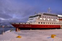 Hurtigruten MS Kong Harald in Bodø &ndash; &copy; Martin Büchner (Eberhardt TRAVEL)