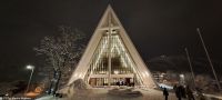 Tromsø - Eismeerkathedrale - Ishavskatedralen - Tromsdalen kirke &ndash; &copy; Martin Büchner (Eberhardt TRAVEL)