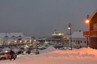 Hurtigruten MS Kong Harald in Honningsvåg &ndash; &copy; Martin Büchner (Eberhardt TRAVEL)