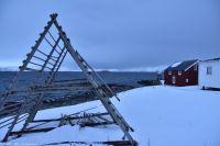 Hammerfest - Stockfisch-Trockengestell &ndash; &copy; Martin Büchner (Eberhardt TRAVEL)