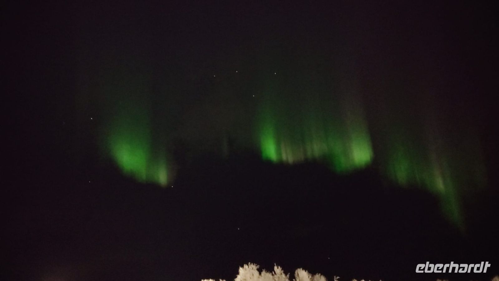 Nordlichter in Kiruna &ndash; &copy; Sinah Witzig (Eberhardt TRAVEL)