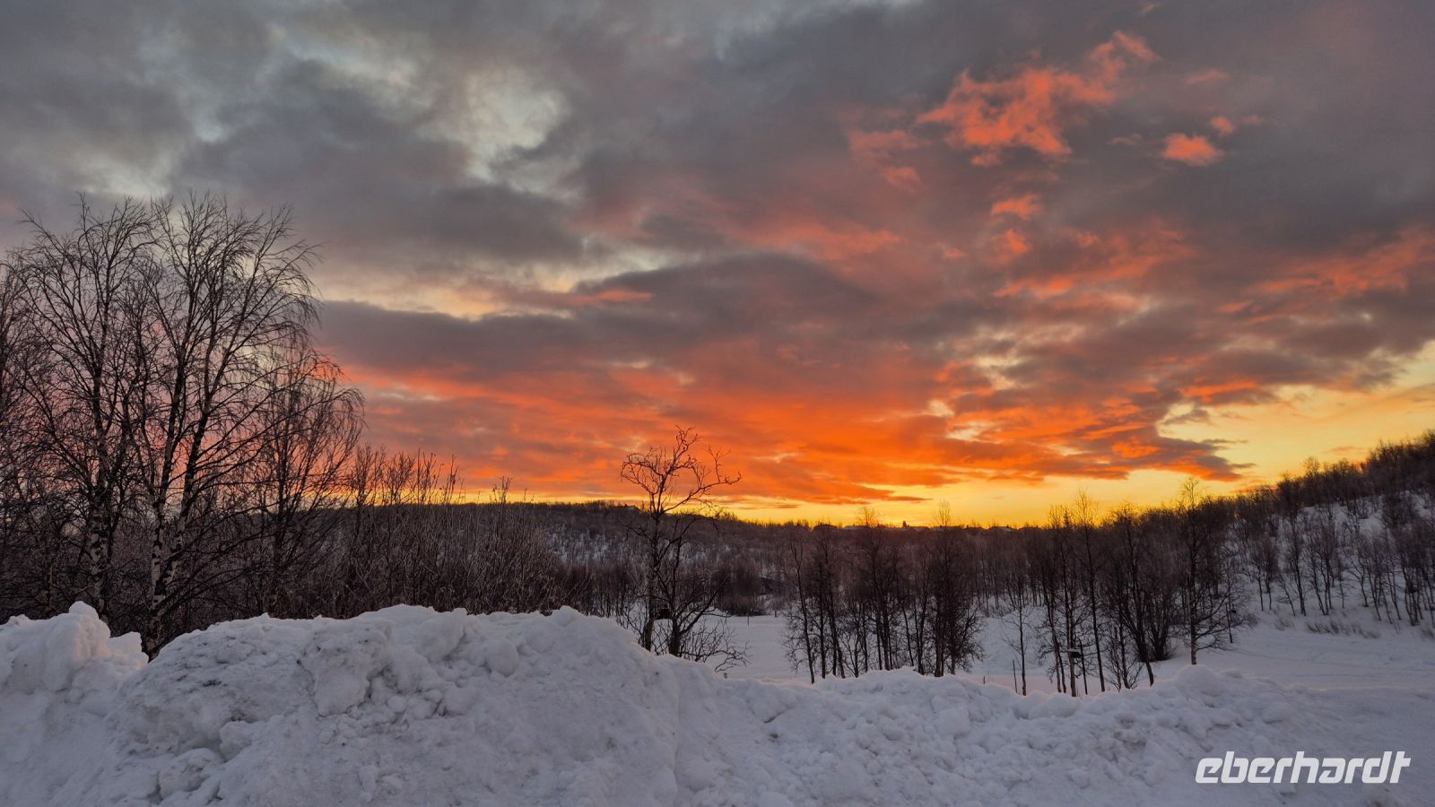 Morgenstimmung in Kiruna &ndash; &copy; Sinah Witzig (Eberhardt TRAVEL)