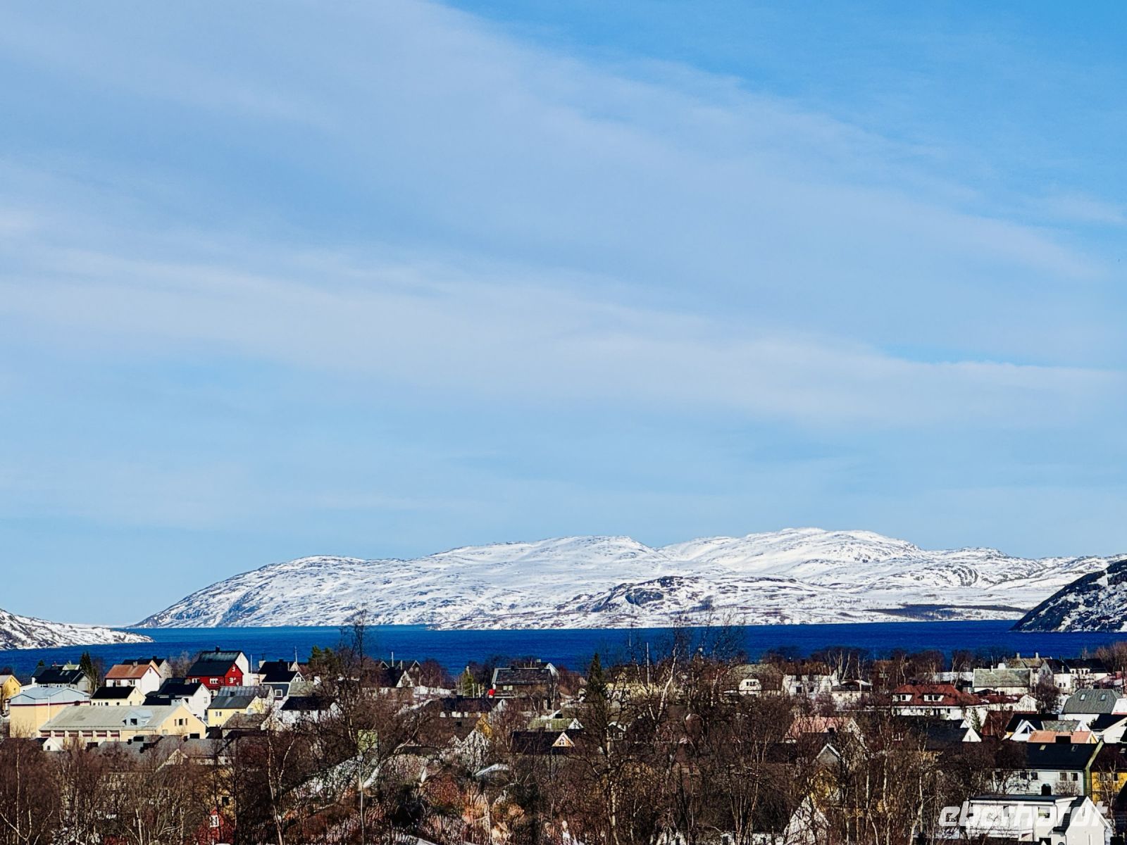 Tag 7 - Blick auf Kirkenes und den Kirkenesfjord &ndash; &copy; Christin Kuschka (Eberhardt TRAVEL)