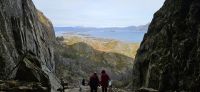 Wanderung Torghatten &ndash; &copy; Ria Heilmann (Eberhardt TRAVEL)