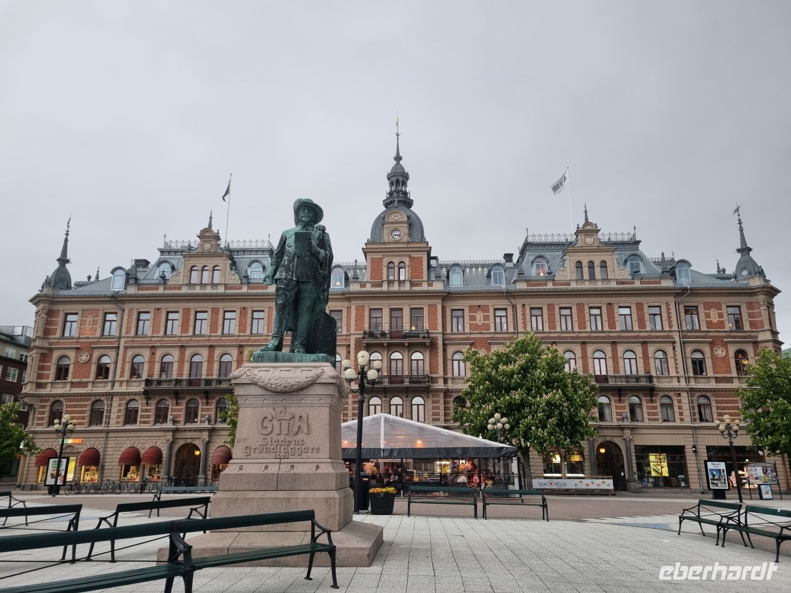 Sundsvall - Stortorget (Hauptplatz) &ndash; &copy; Katrin Deutschbein (Eberhardt TRAVEL)