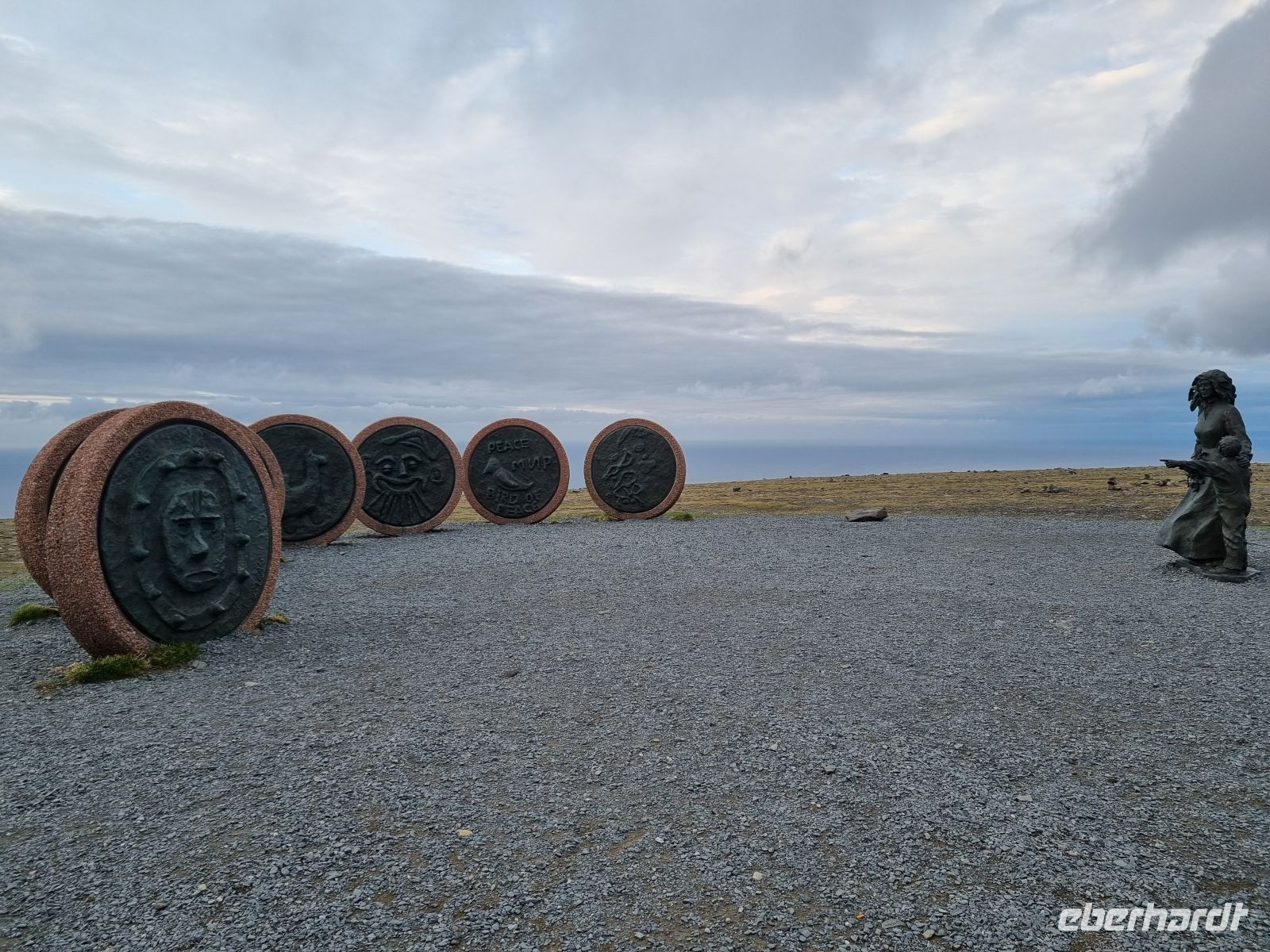 Nordkap - Denkmal der Kinder der Welt &ndash; &copy; Katrin Deutschbein (Eberhardt TRAVEL)