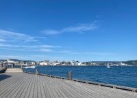 Blick von Bygdøy (