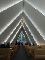 Rundgang durch Tromsø Eismeerkathedrale &ndash; &copy; Jacob Spangenberg (Eberhardt TRAVEL)