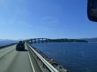 Tresfjordbrücke...