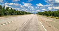 Finnisch Lappland - E75 - Eismeerstraße - ausgebaut zur Landebahn &ndash; &copy; Martin Büchner (Eberhardt TRAVEL)