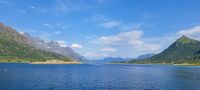 Raftsund - Grenze zwischen Lofoten (linke Seite mit der Insel Austvågøya) und Vesterålen (rechte Seite mit der Insel Hinnøya) &ndash; &copy; Martin Büchner (Eberhardt TRAVEL)