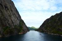 168 Einfahrt Trollfjord &ndash; &copy; Konrad Füssel (Eberhardt TRAVEL)