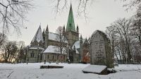 Hurtigruten-Kreuzfahrt // Nidaros-Dom in Trondheim