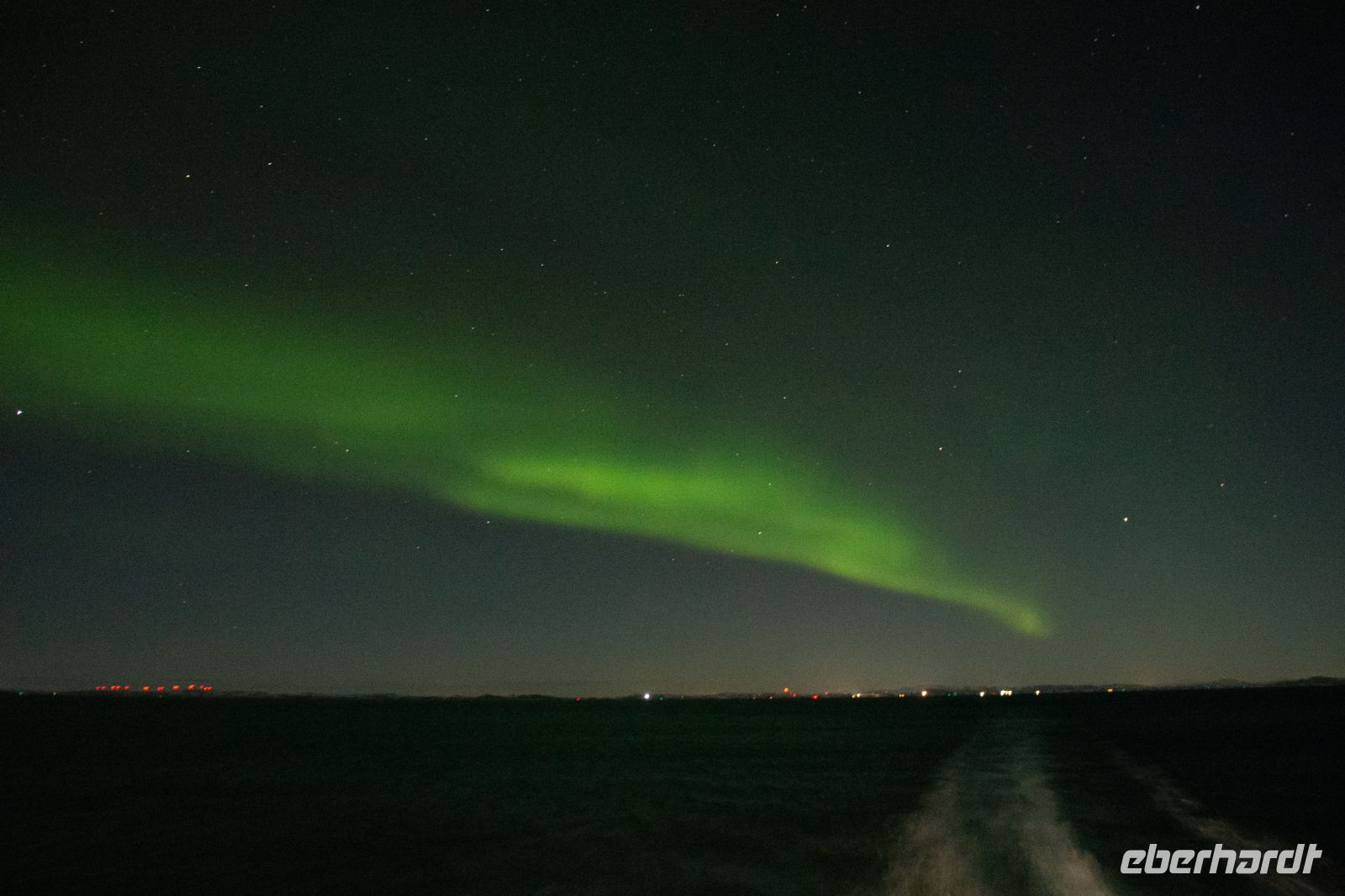 Polarlicht auf der Folda (südgehend) &ndash; &copy; Martin Büchner (Eberhardt TRAVEL)