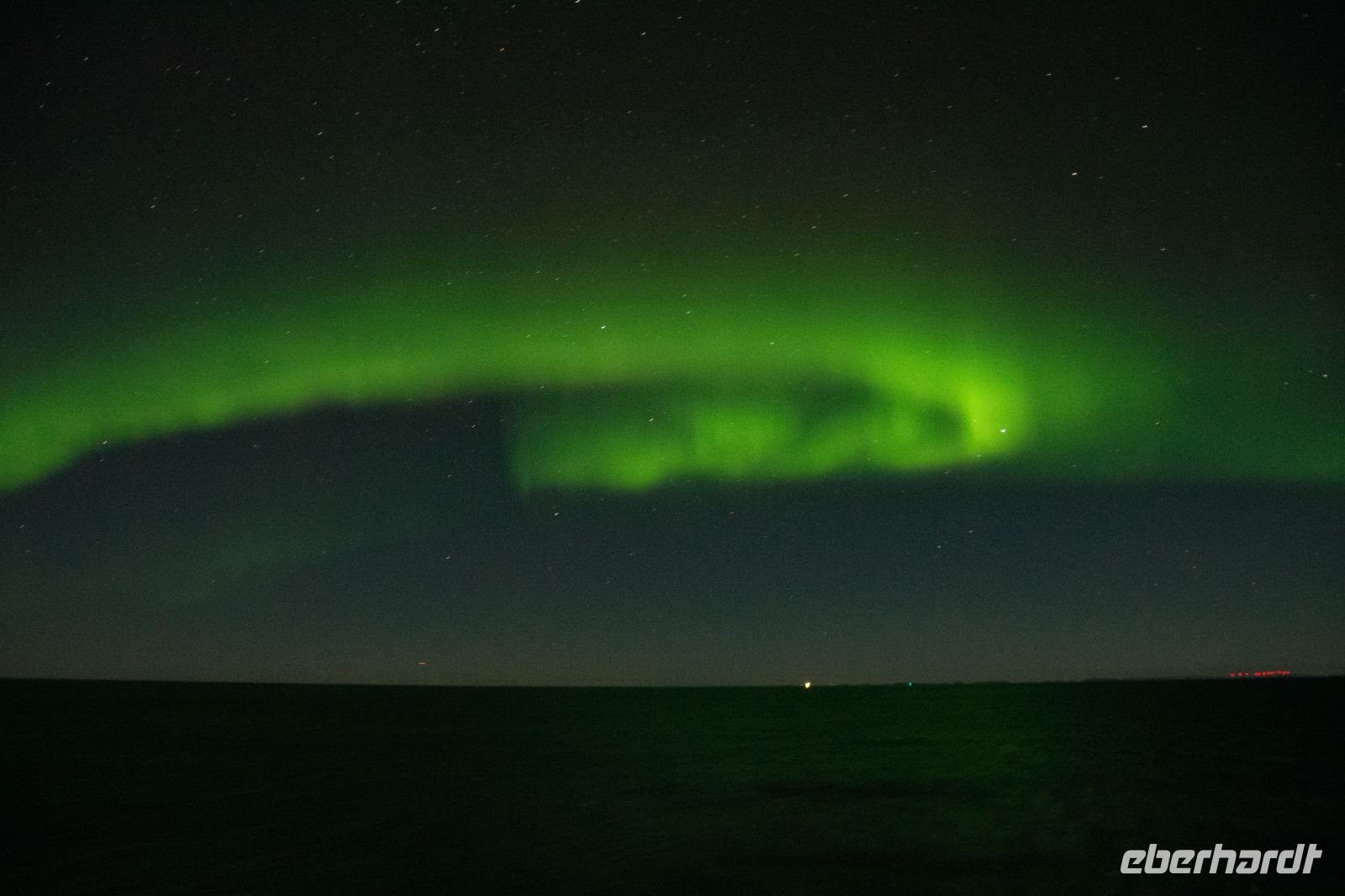 Polarlicht auf der Folda (südgehend) &ndash; &copy; Martin Büchner (Eberhardt TRAVEL)