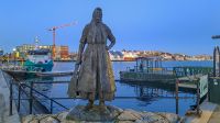 Nordmøre - Klippfischstadt Kristiansund - Klippfischfrau &ndash; &copy; Martin Büchner (Eberhardt TRAVEL)