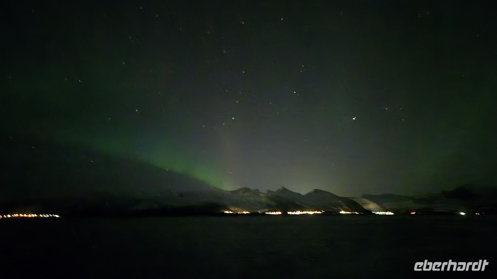 Polarlichter in Hamn I Senja &ndash; &copy; Sinah Witzig (Eberhardt TRAVEL)