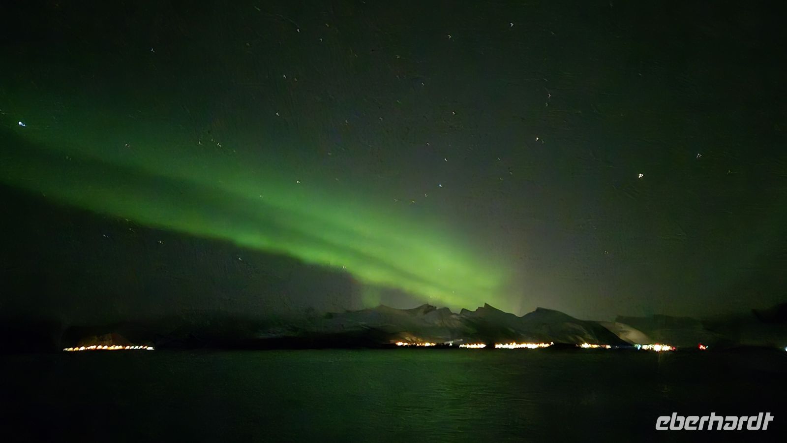 Polarlichter in Hamn I Senja &ndash; &copy; Sinah Witzig (Eberhardt TRAVEL)