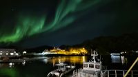 Polarlichter in Hamn I Senja &ndash; &copy; Sinah Witzig (Eberhardt TRAVEL)