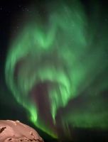 Polarlichter &ndash; &copy; Sinah Witzig (Eberhardt TRAVEL)