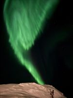 Polarlichter &ndash; &copy; Sinah Witzig (Eberhardt TRAVEL)