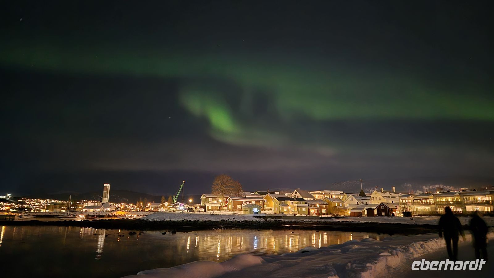 Polarlichter in Mo I Rana &ndash; &copy; Sinah Witzig (Eberhardt TRAVEL)