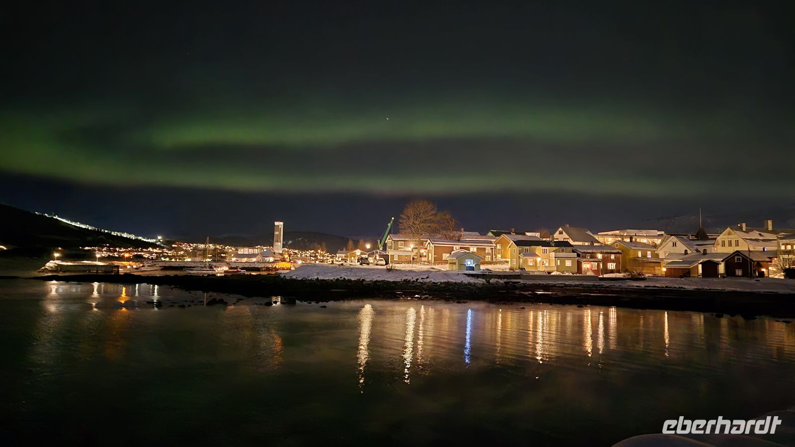 Polarlichter in Mo I Rana &ndash; &copy; Sinah Witzig (Eberhardt TRAVEL)