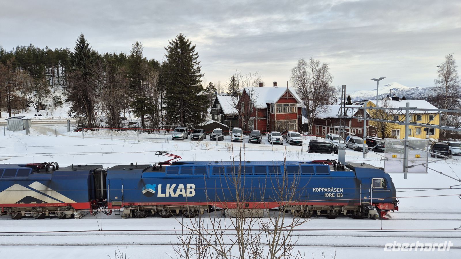 Eisenerzzug in Narvik &ndash; &copy; Sinah Witzig (Eberhardt TRAVEL)