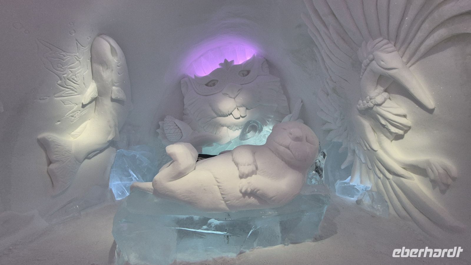 Icehotel in Jukkasjärvi &ndash; &copy; Sinah Witzig (Eberhardt TRAVEL)