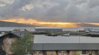 Sonnenuntergang in Sandnessjøen