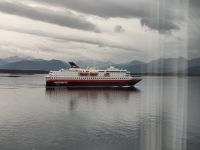.... aus meinem Hotelzimmer - Hurtigruta Schiff &ndash; &copy; Marta Rass (Eberhardt TRAVEL)