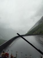 im Regen auf Trollveien (Stigen) &ndash; &copy; Marta Rass (Eberhardt TRAVEL)