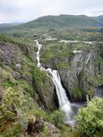 Einer von den Hauptwasserfällen am Vöringsfossen  &ndash; &copy; Marta Rass (Eberhardt TRAVEL)