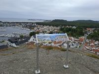 Mandal (Ausblick vom Aussichtspunkt 