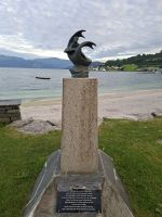 Øystese am Hardangerfjord (Rokta-Monument) &ndash; &copy; Katrin Deutschbein (Eberhardt TRAVEL)