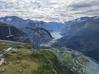 Ausblick vom Berg Hoven mit Loen Skylift &ndash; &copy; Katrin Deutschbein (Eberhardt TRAVEL)