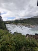 Wasserfall Laksforsen 
