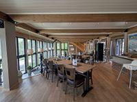 Café am Wasserfall Laksforsen  &ndash; &copy; Marlies Krause (Eberhardt TRAVEL)